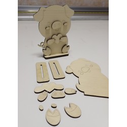 copy of Dinozaur Tyranozaur T-rex puzzle dino-puzzle kolorowanka dla dzieci warsztaty kreatywne