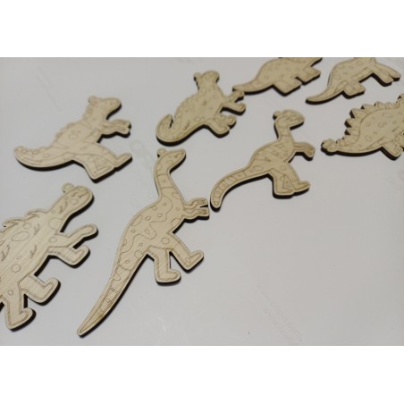 Dinozaury kolorowanka breloczki dla dzieci warsztaty kreatywne aktywna rozrywka komplet